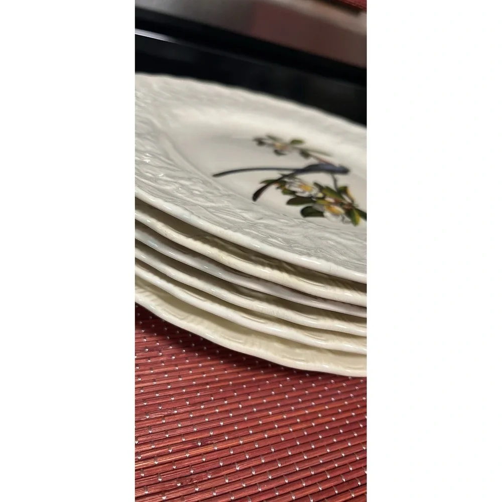 Vintage Alfred Meakin Set Of Six Dinner Plates